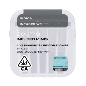 Boutiq Infused Minis Pre Rolls Texas Tea x Pecan Pie